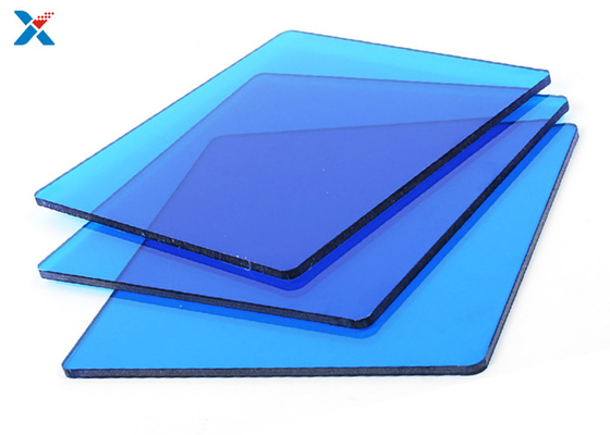 comprar Policarbonato do perspex que telha a resistência de impacto azul transparente da folha online manufacture