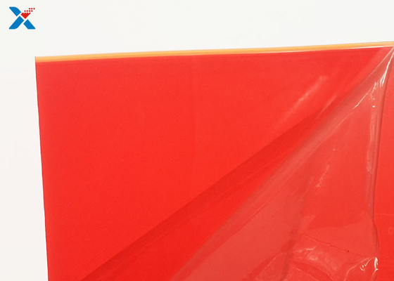 comprar Folha acrílica vermelha expulsa de Casted 2mm com superfície lustrada dobro online manufacture
