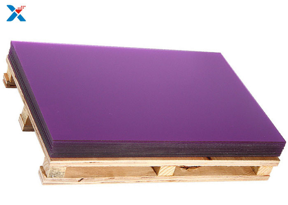 comprar O acrílico roxo do plástico do plexiglás cobre o corte da placa colorida para fazer sob medida online manufacture