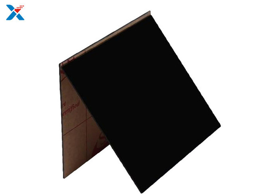 comprar Corte plástico geado 1mm preto da placa do plexiglás da folha do resíduo metálico a fazer sob medida online manufacture
