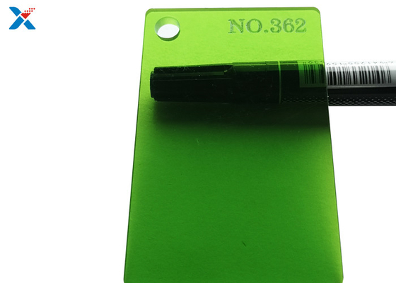 comprar placa expulsa colorida verde translúcida do perspex de 2mm folha acrílica online manufacture