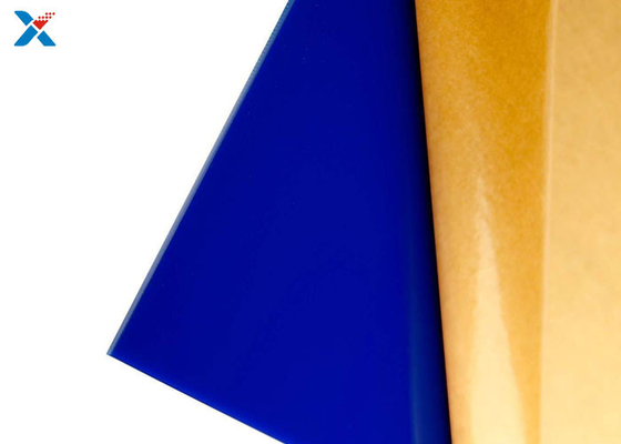 comprar Folhas azuis grossas do plexiglás de 1/8 de polegada para anunciar exposições/sinais online manufacture