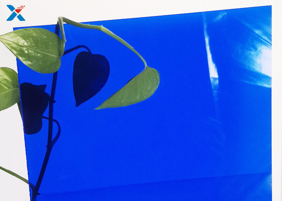 comprar Placa plástica grossa do perspex da folha acrílica azul do plexiglás grande online manufacture