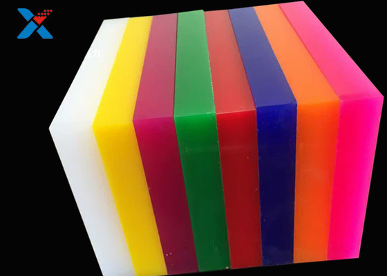 8x4 coloriu o corte acrílico dos painéis para fazer sob medida 1220*2440mm 1220*1830mm